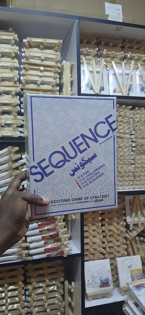 English Arabic Sequence Game - main view