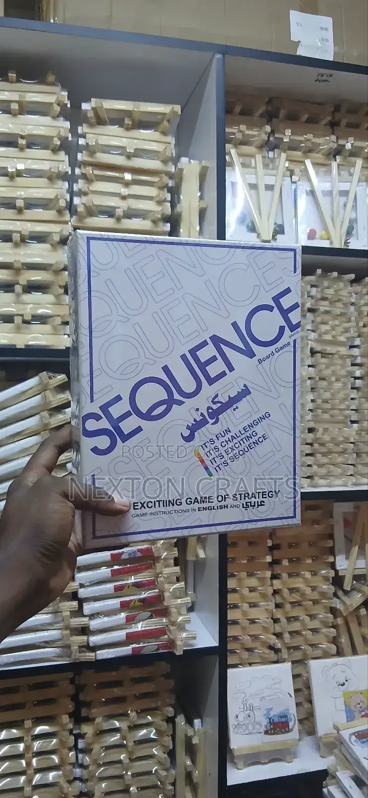 English Arabic Sequence Game