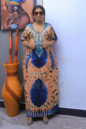 Aftikanas Dress Free Wear 
 Cotton