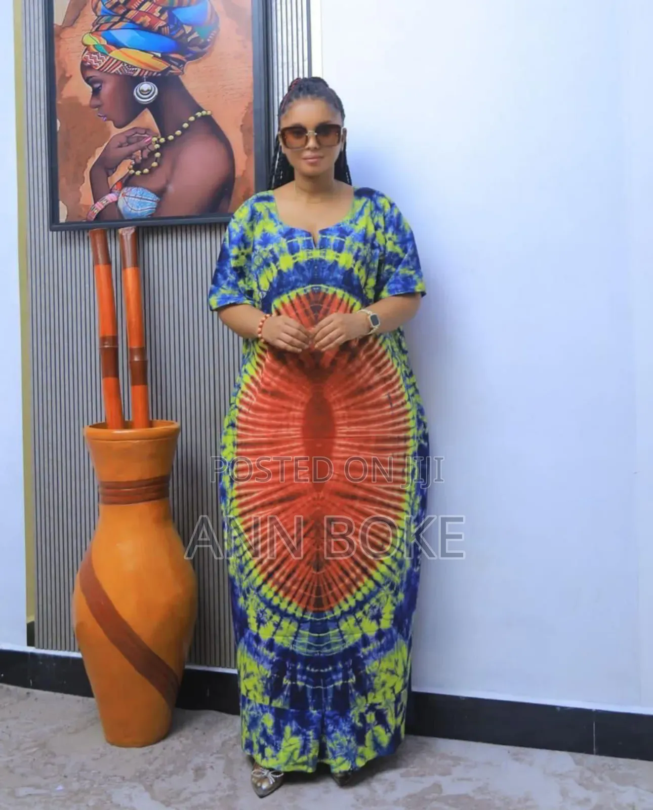 Aftikanas Dress Free Wear 
 Cotton
