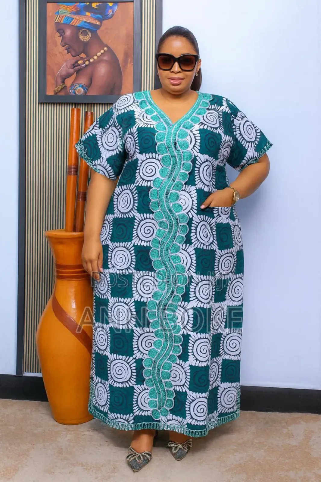 Aftikanas Dress Free Wear 
 Cotton
