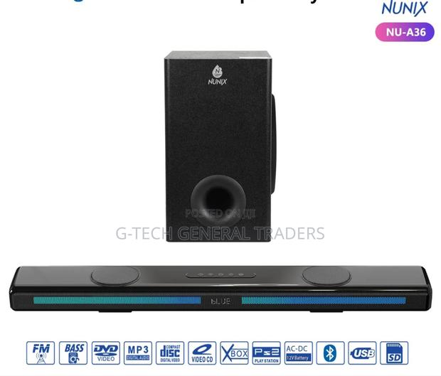 Nunix Nu-a36 Soundbar Speaker System With Bluetooth