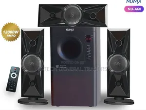 Nunix 3.1 Mini Home Theater Nu-a60 12000w With Bluetooth
