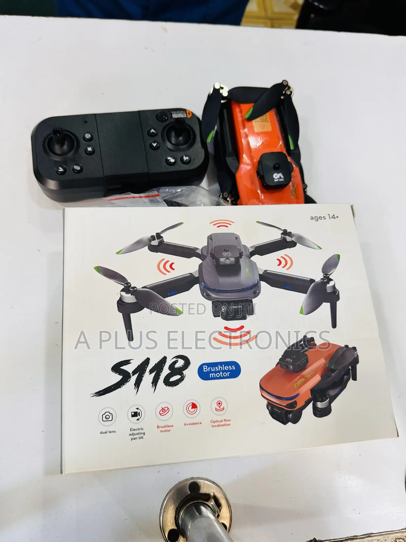 S118 Drone With One-Key Takeoff