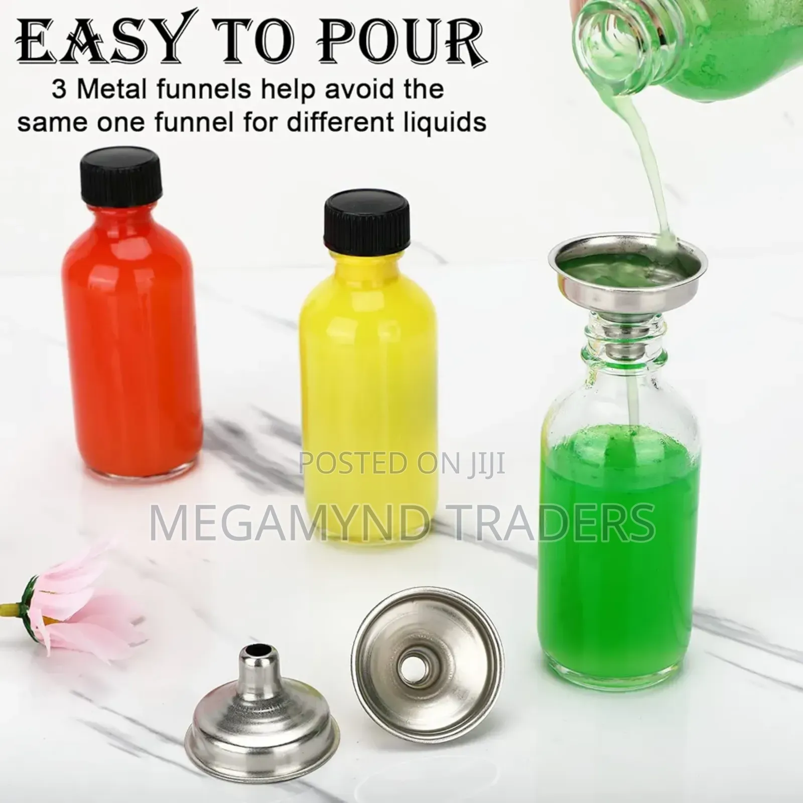 12pc Mini Glass Bottle With Lid 60 Ml / Wellness Ginger Shots