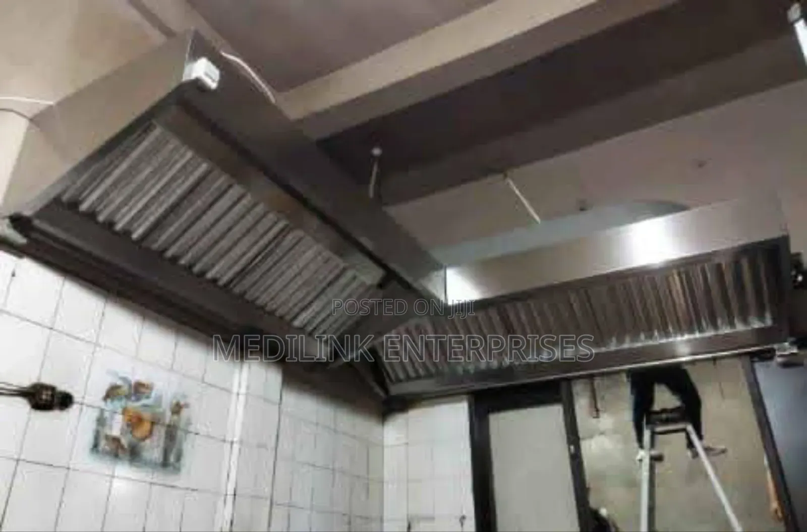 Stainless Commercial Kitchen Hood