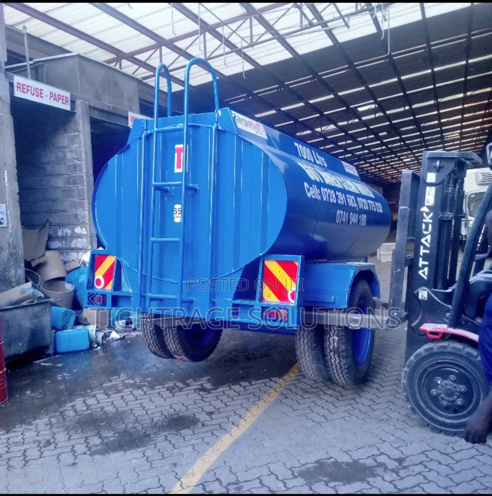 Professional Food-Grade Industrial Tanker Coating Services