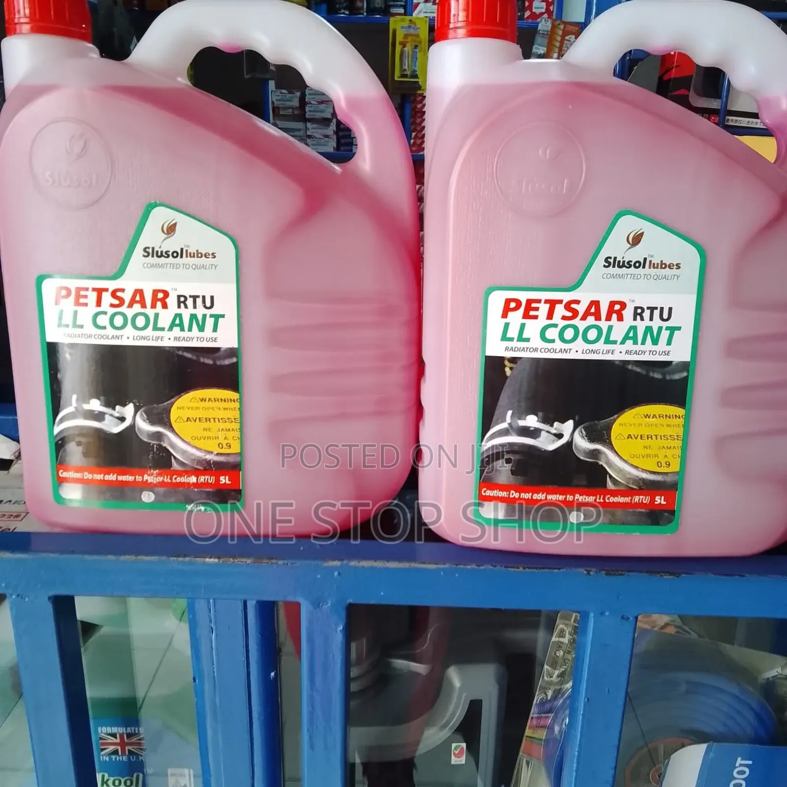 High Quality Pink Petsar Coolant Ready to Use 5litres