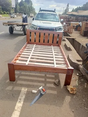 Wooden 4*6 Kids Mahogany Beds