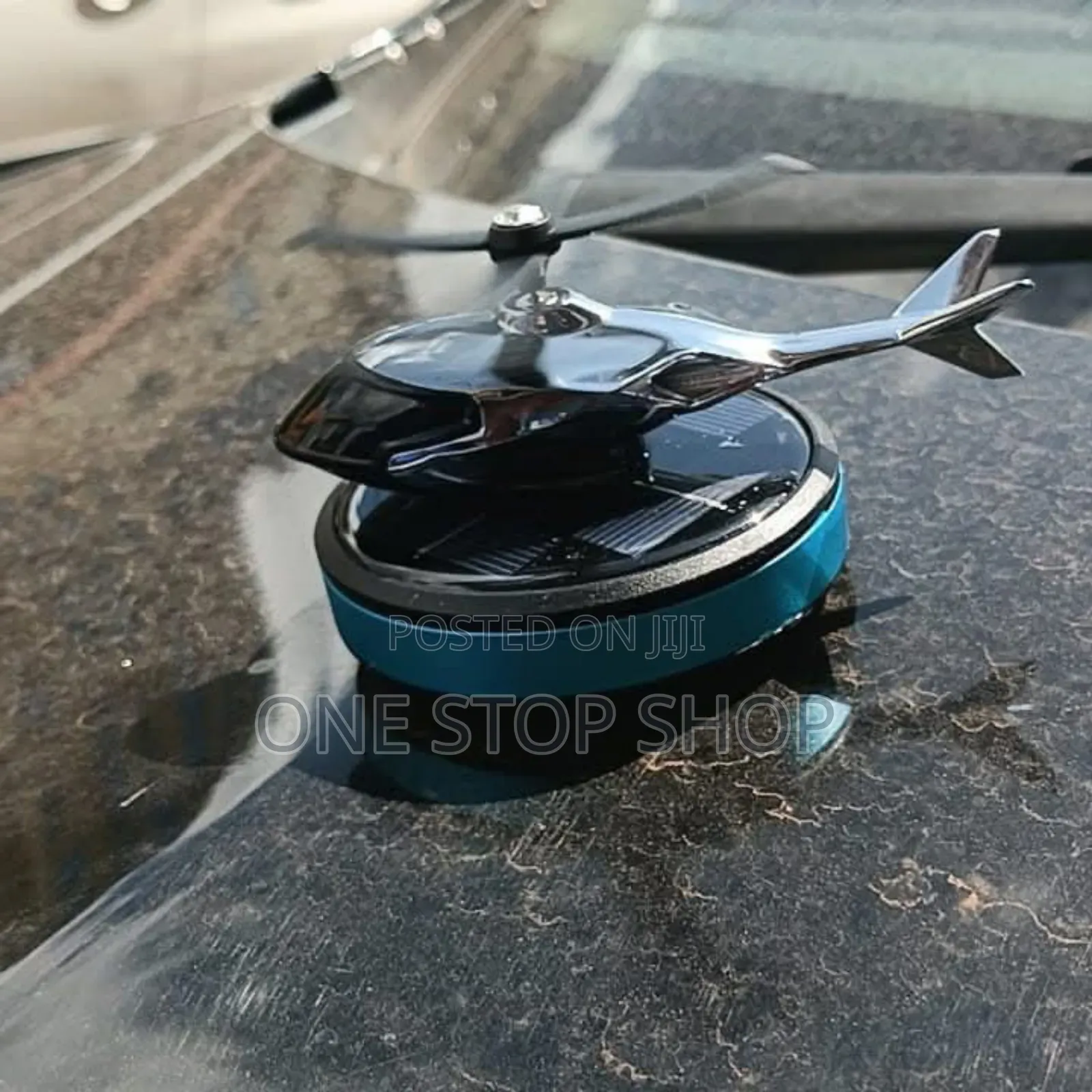 Helicopter Designed Dashboard Powered Solar Air Freshner