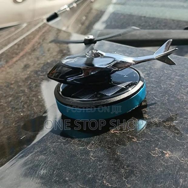 Helicopter Designed Dashboard Powered Solar Air Freshner - thumbnail 3