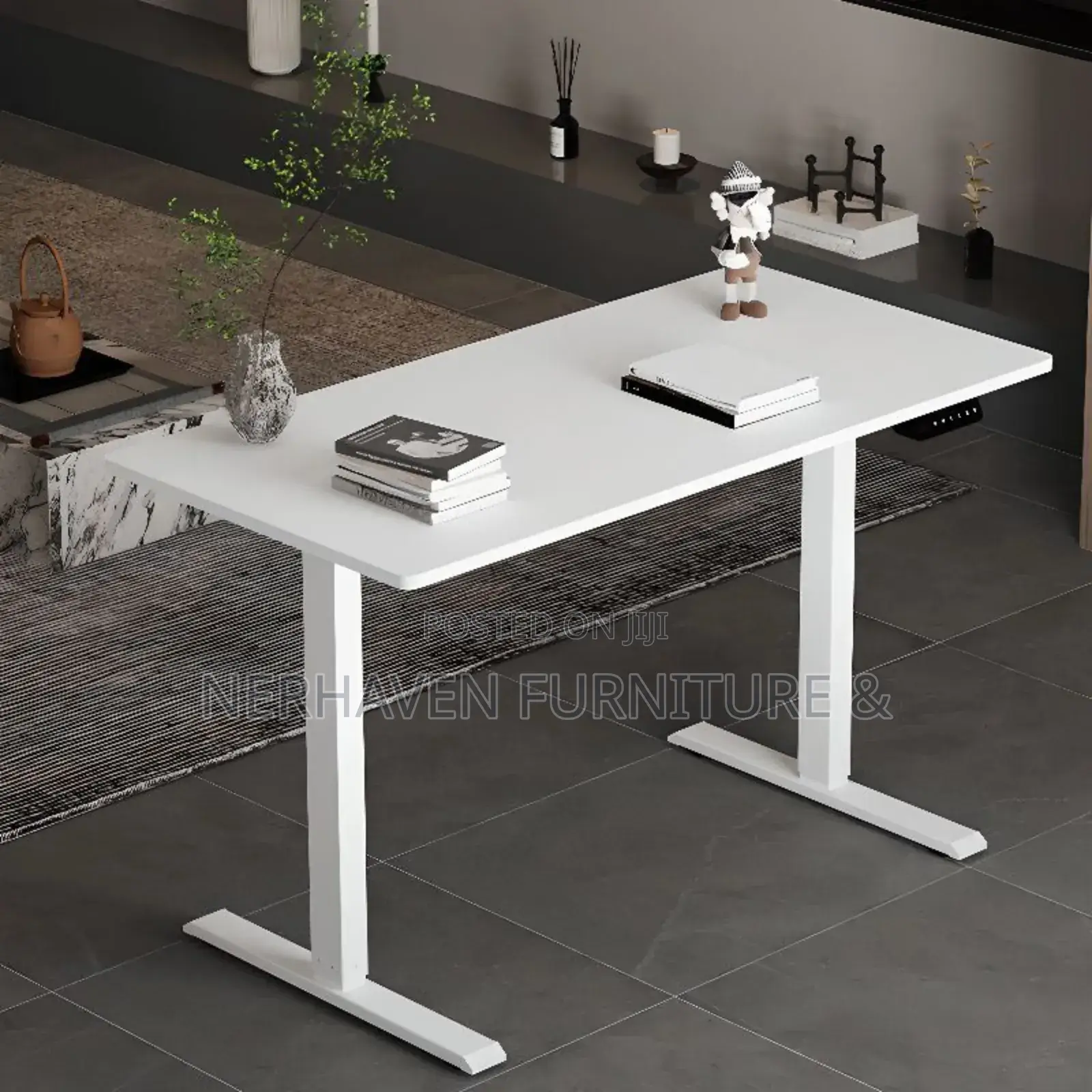 Silent Dual-Motor Electric Desk for Office/Home