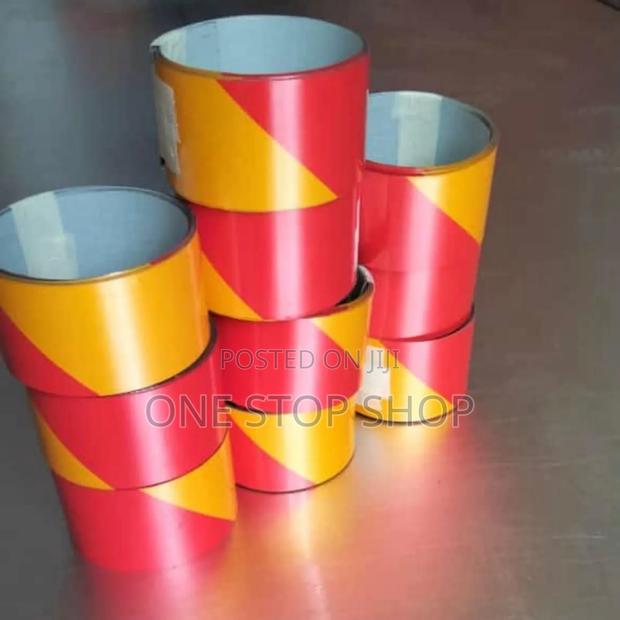 Rear Marking Reflective Metallic Sticker - main view