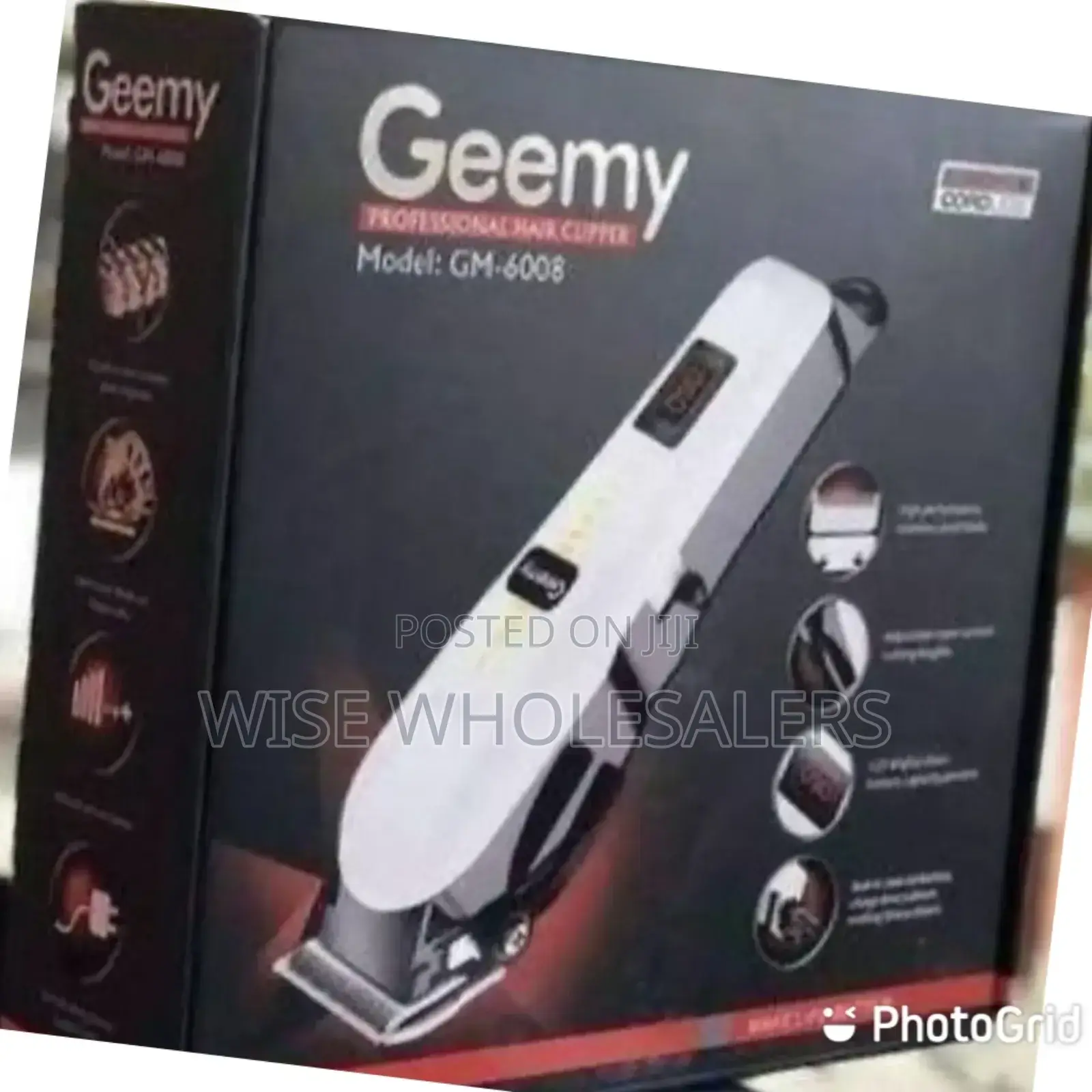 Cordless Rechargeable Geemy Shaver
