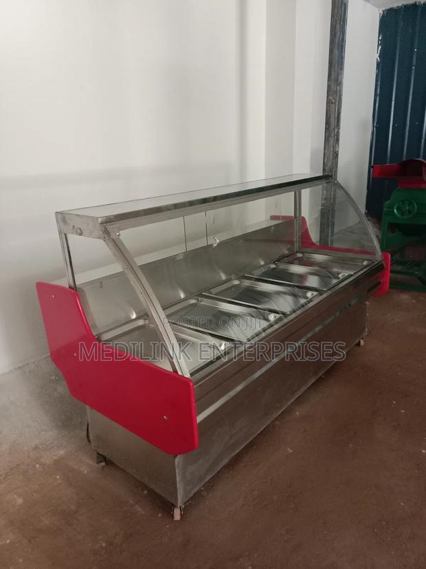 Stainless Steel Modern Butchery 5ft Meat Chiller
