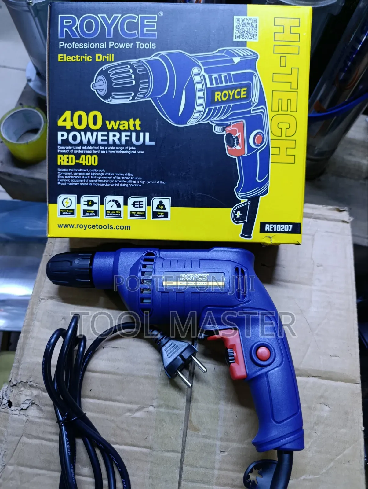 10 Mm Drill 400watts / Royce 400watts Drill