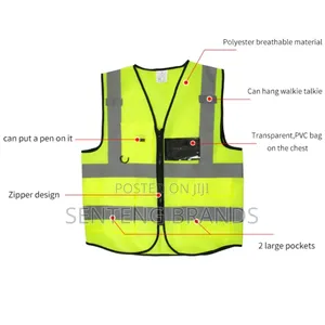 Reflective Vest With Pockets
