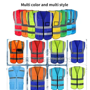 Reflective Vest With Pockets