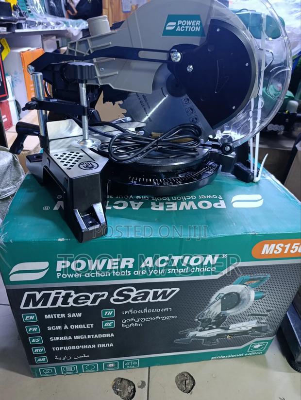 Power Action Quality Mitre Saw/ Affordable 1500watts Mitre Saw - main view