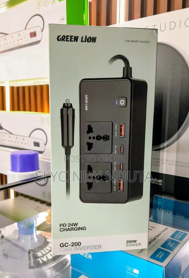 Green Lion Gc-200 Car Inverter 200w Power