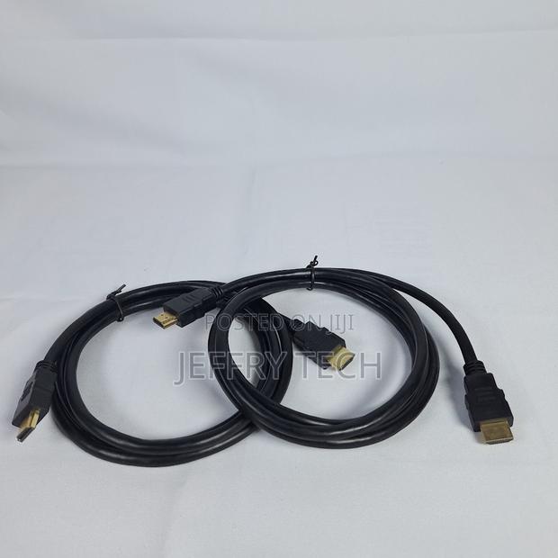 Name Rubber Coated Black Hdmi Cable 1.5m - main view