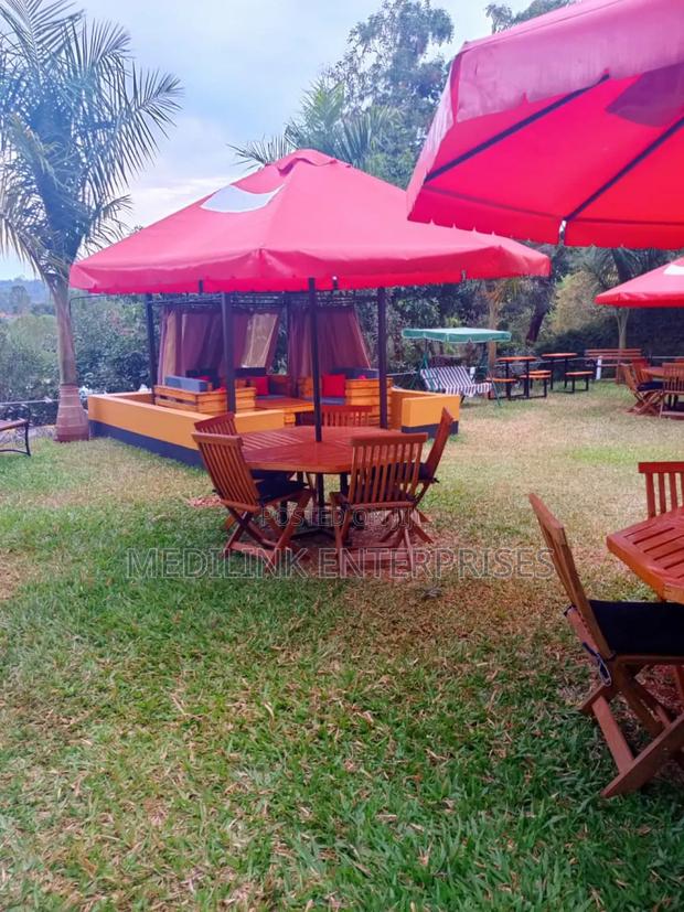 Branded Wooden Foldable Chairs Set - main view