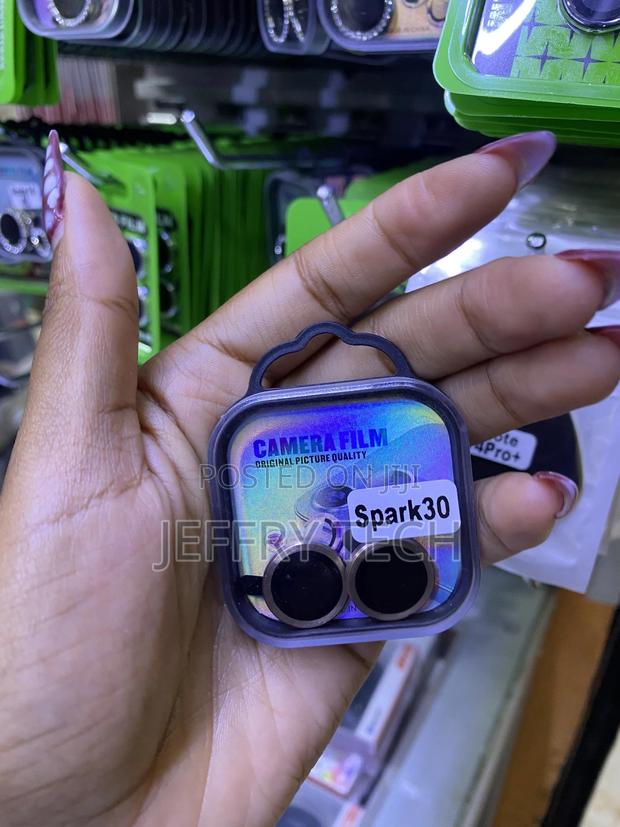 Radas Tecno Spark 30 Gold Camera Lens Protector Ring Aluminium - thumbnail 3