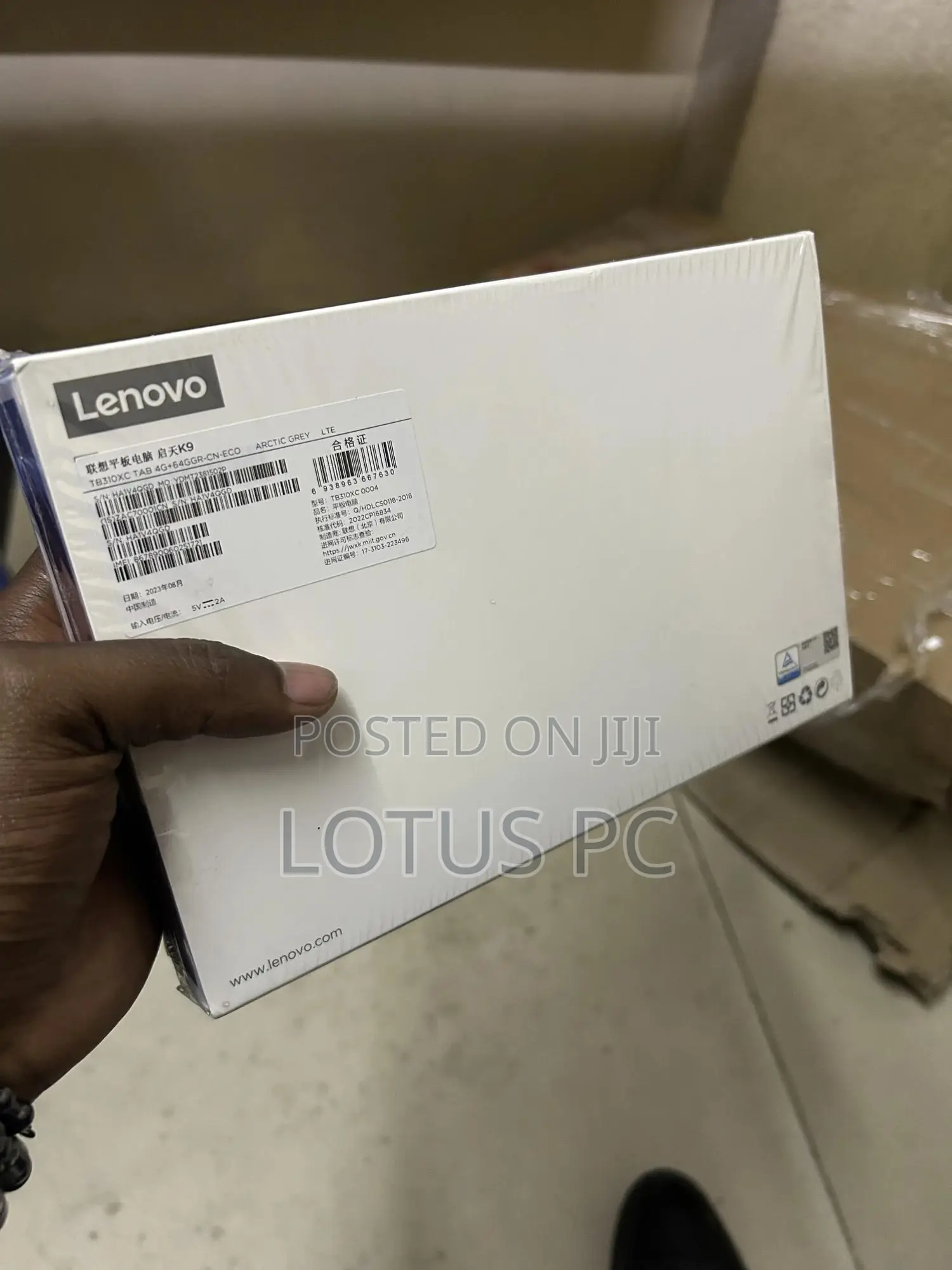 New Lenovo Tab K10 64 GB Gray