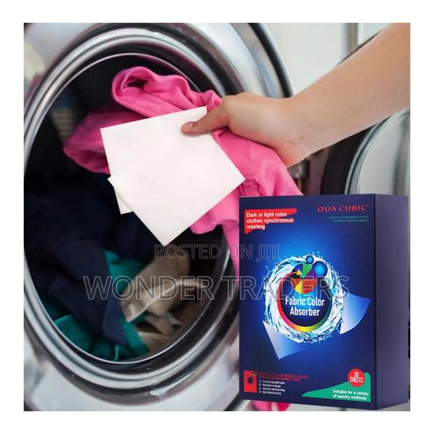 Fabric Color Absorber Sheets – 30pcs