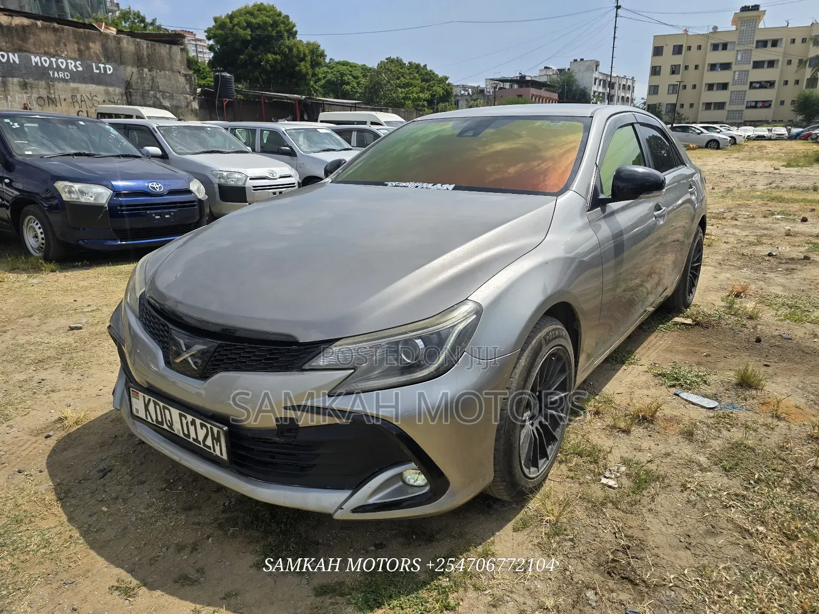 Toyota Mark X 2018 Gray