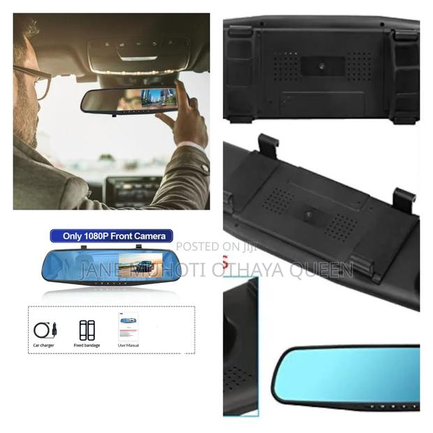 *3.5" Hd 1080p Front Only Car Dash Camera F