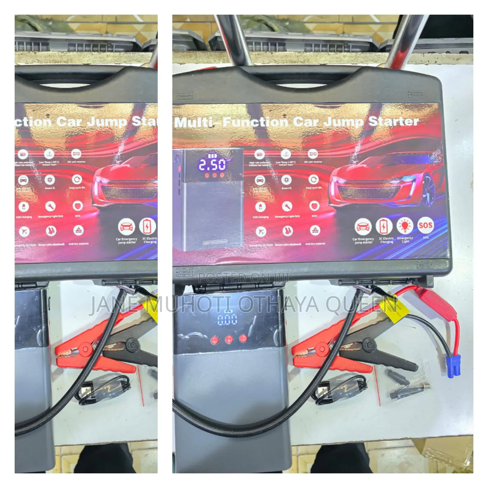 Q7 Jumpstarter + Tyre Inflator 80000mah