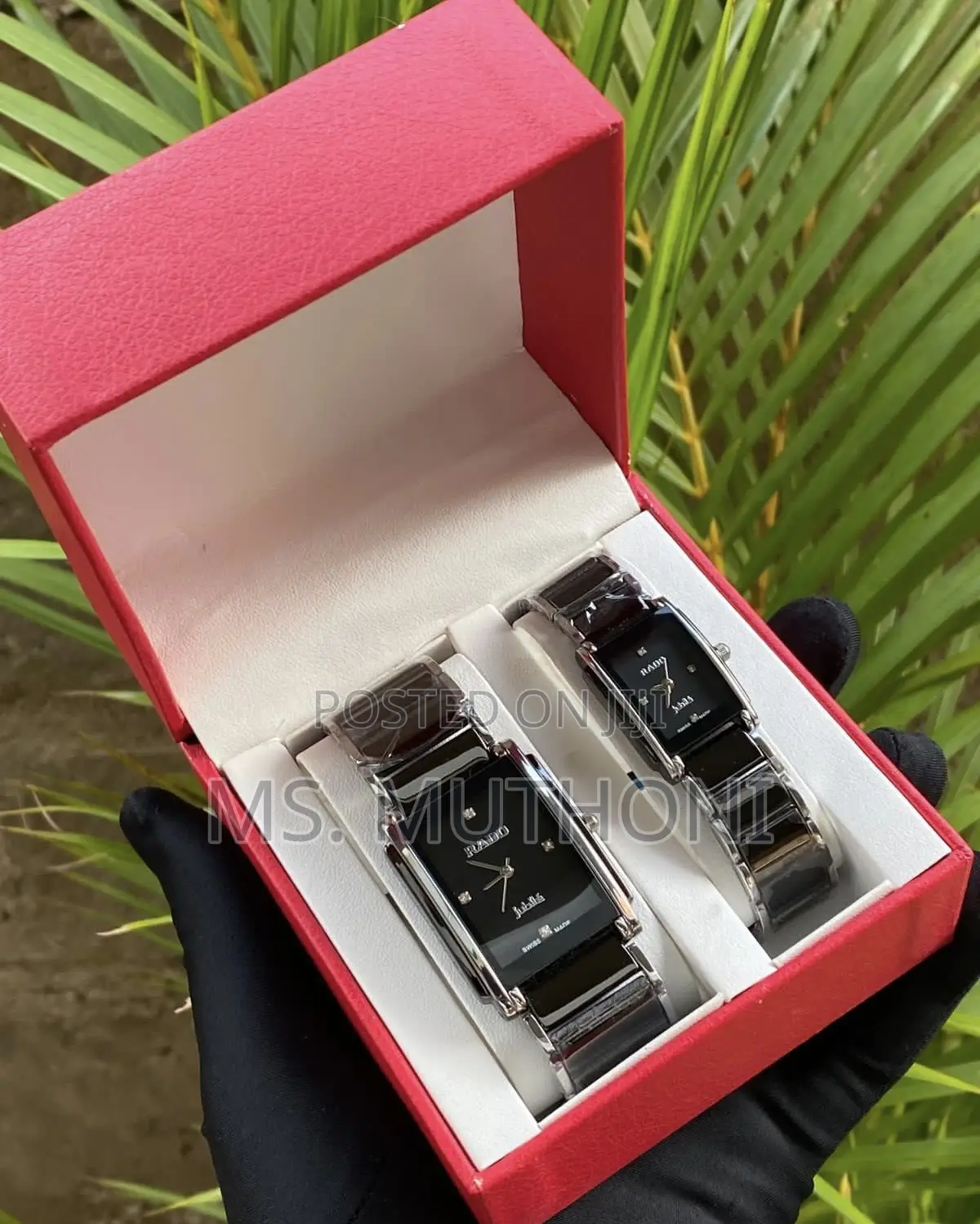 Rado Integral Jubilé Couple Watch Set Featuring High-Tech Ceramic