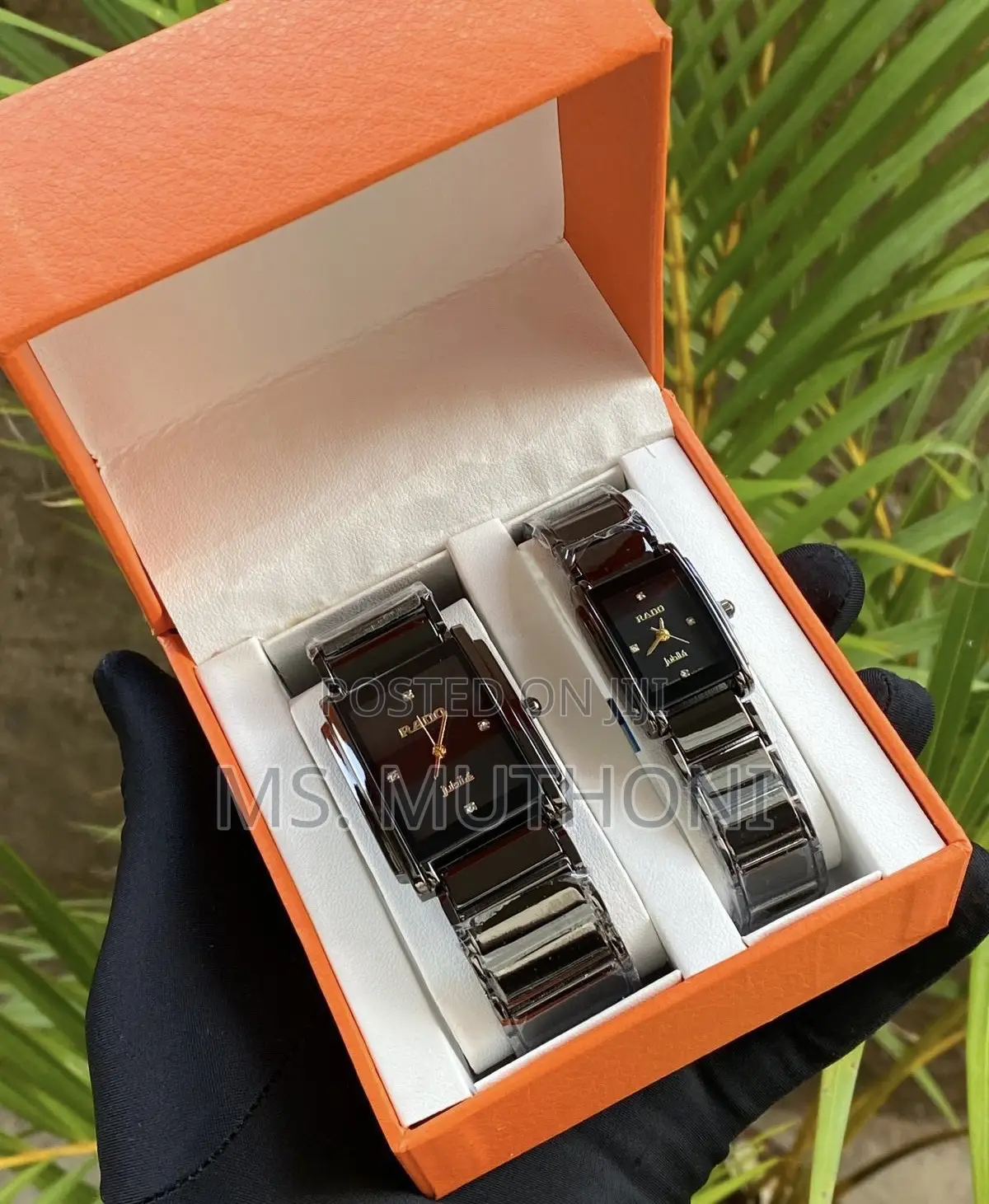 Rado Integral Jubilé Couple Watch Set Featuring High-Tech Ceramic