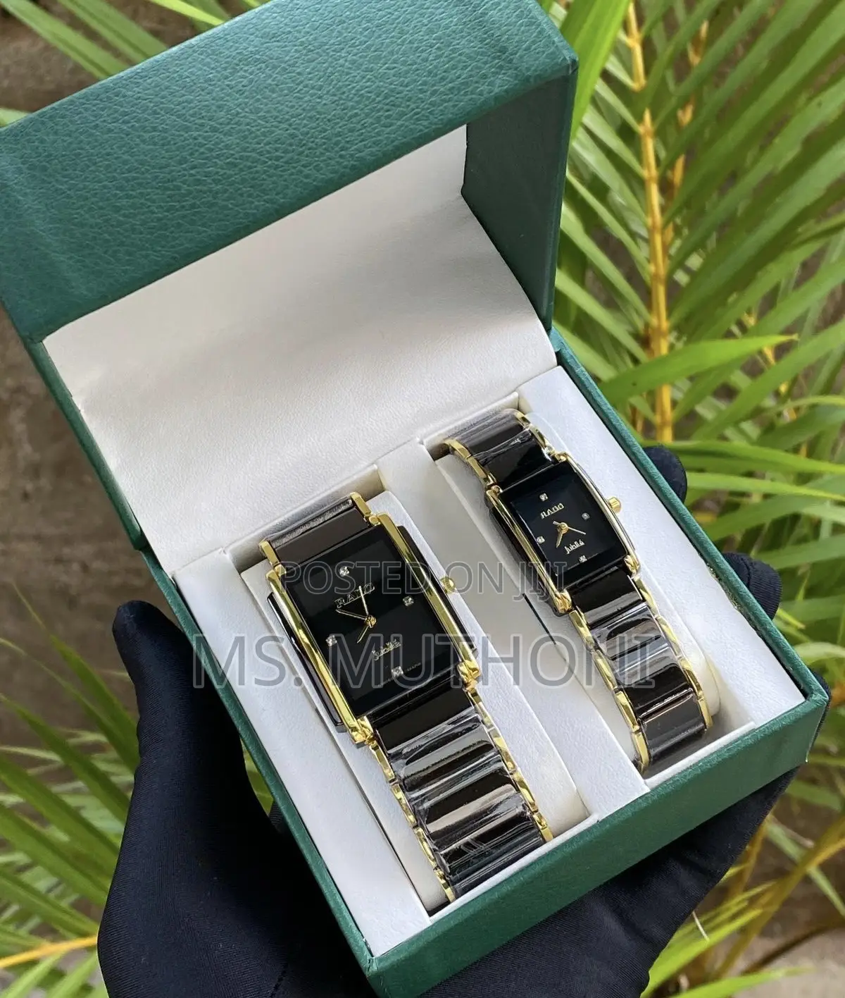 Rado Integral Jubilé Couple Watch Set Featuring High-Tech Ceramic