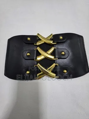 Ladies Fashion Wide Stretching Belts