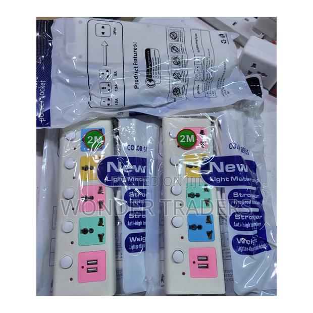 . 4way 2 MTRS Extension With Usb Ports - main view