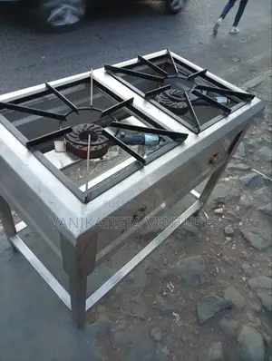 Commercial 2-Burner Gas Cooker
