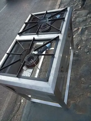 Heavy Duty Gas Cooker
 2 Burner Commercial Gas Stove