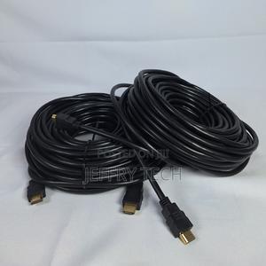 Name Rubber Coated Black Hdmi Cable 15m - thumbnail 2