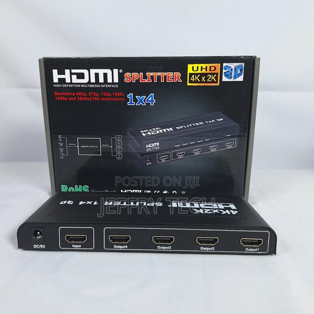 Powered Full Hd 4 Way Hdmi Splitter - main view