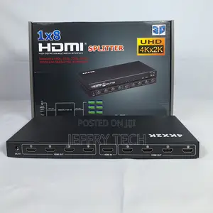 Powered Full Hd 8 Way Hdmi Splitter