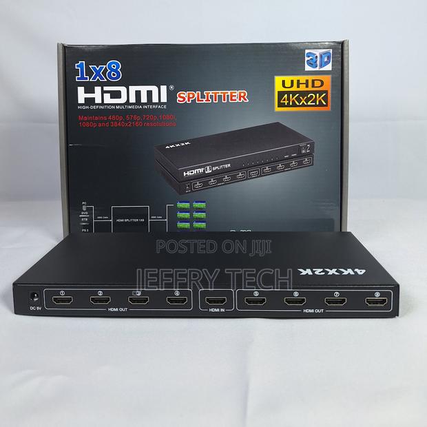 Powered Full Hd 8 Way Hdmi Splitter - main view