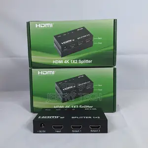 Powered Full Hd Green Box 2 Way Hdmi Splitter