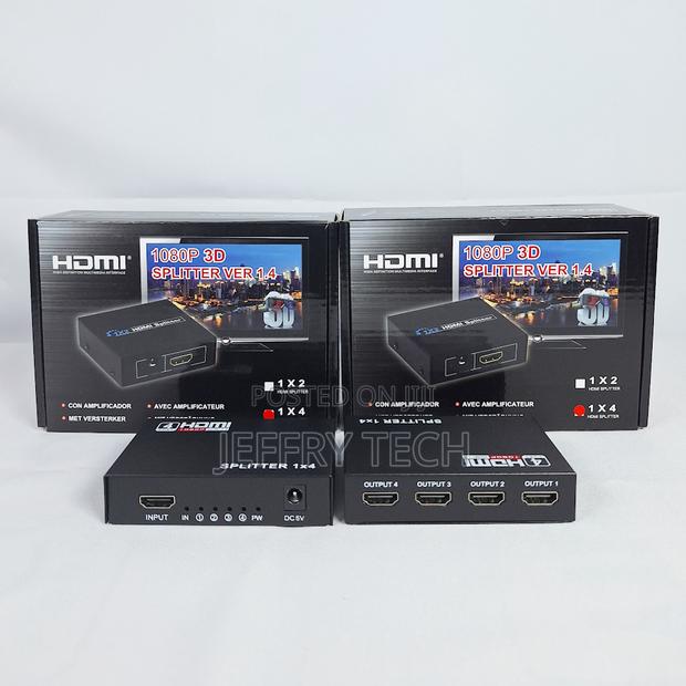 Powered Full Hd 1080p 4way Hdmi Splitter