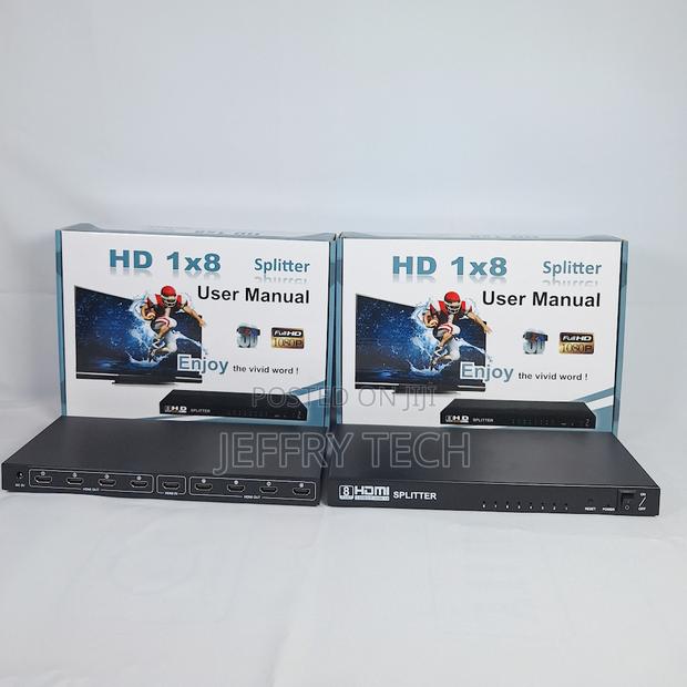 Powered Full Hd 1080p 8way Hdmi Splitter - main view
