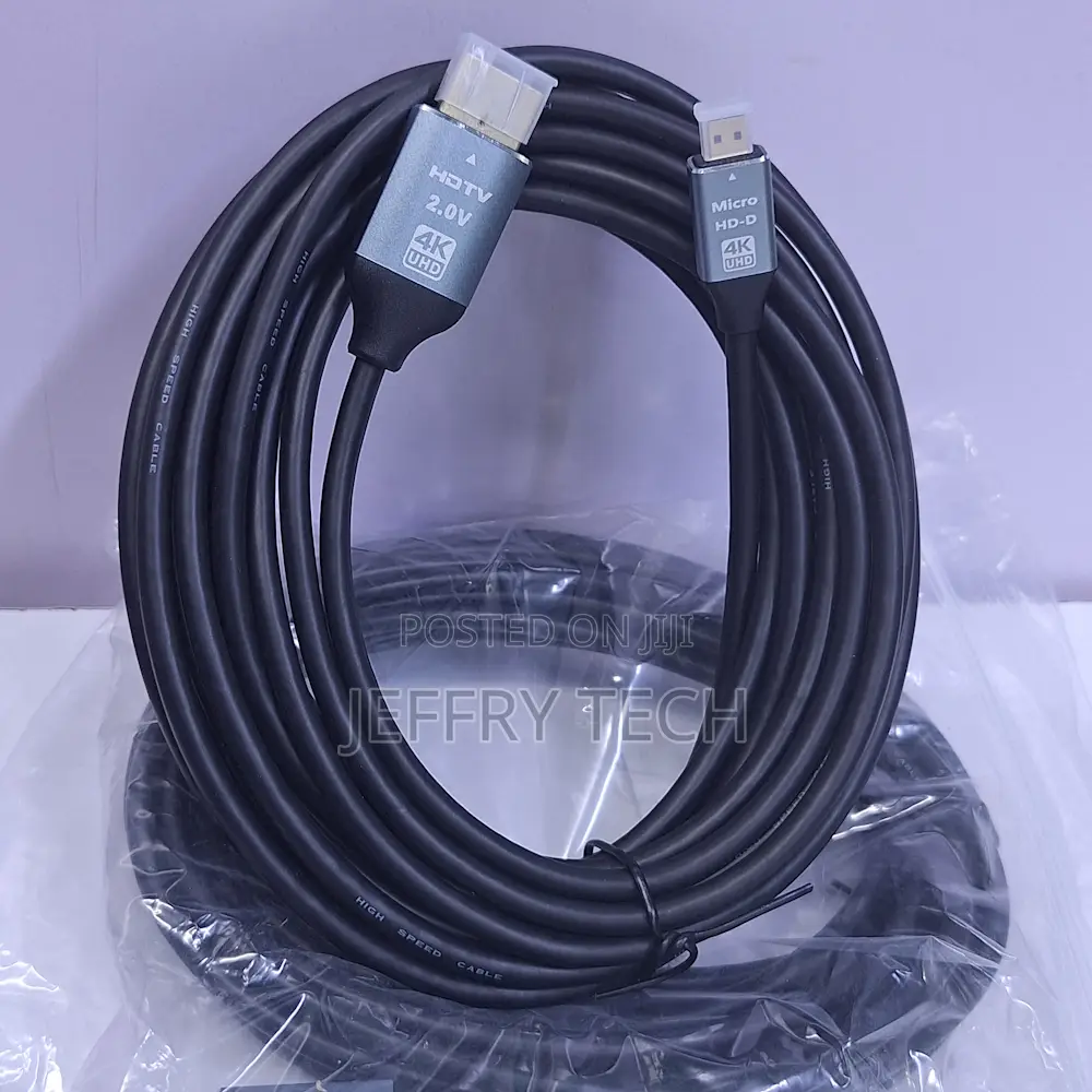  Metallic Shielded Mini Hdmi to Hdmi Cabe 5m
