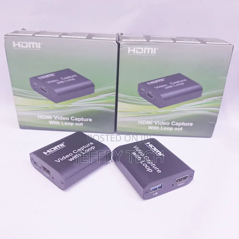 Hdmi Capture Card Loop With Audio 1hdmi Input 1 Hdmi Output 1 Jack 1 M