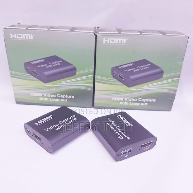 Hdmi Capture Card Loop With Audio 1hdmi Input 1 Hdmi Output 1 Jack 1 M