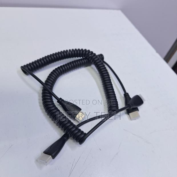 Spiral Spring Curl I Hdmi to Hdmi Cable 3m - main view